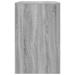 Schreibtisch Sonoma Grau 100cm mit Schublade