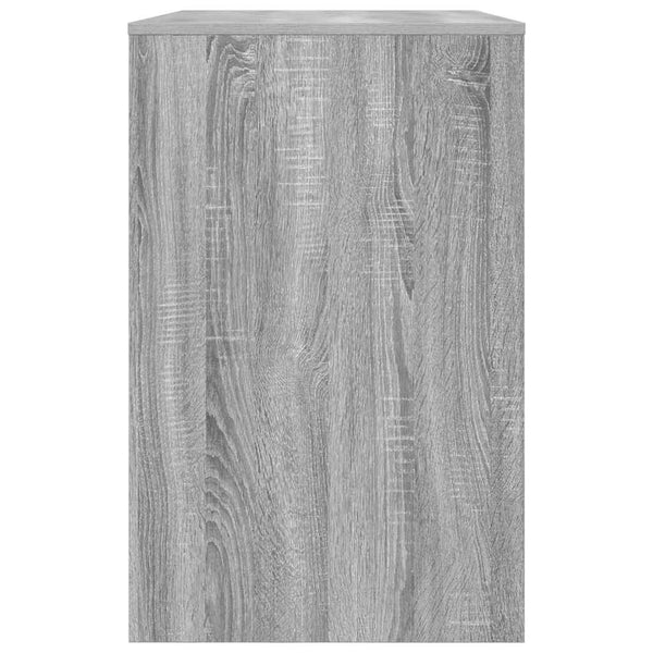 Schreibtisch Sonoma Grau 100cm mit Schublade