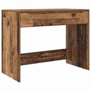 Schreibtisch Altholz 100 cm mit Schublade