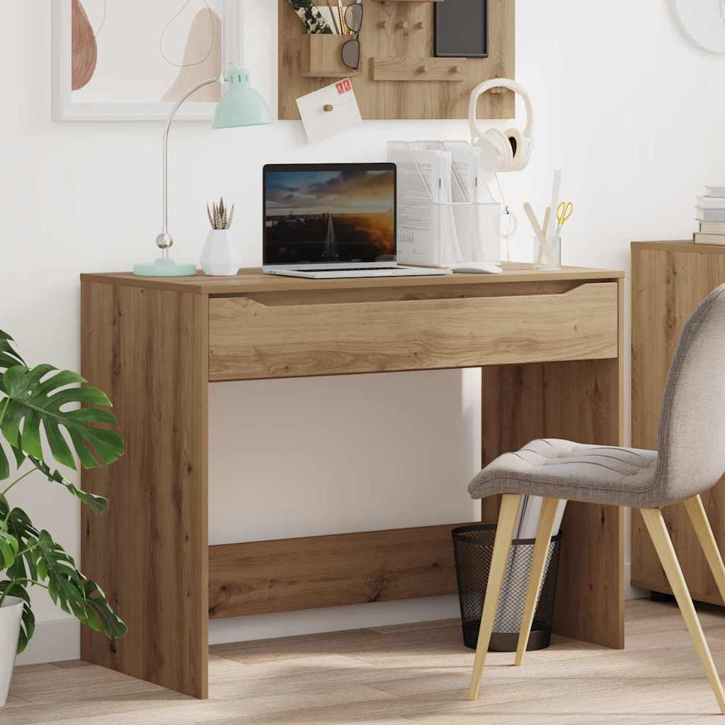 Schreibtisch Artisan Eiche 100x50 cm
