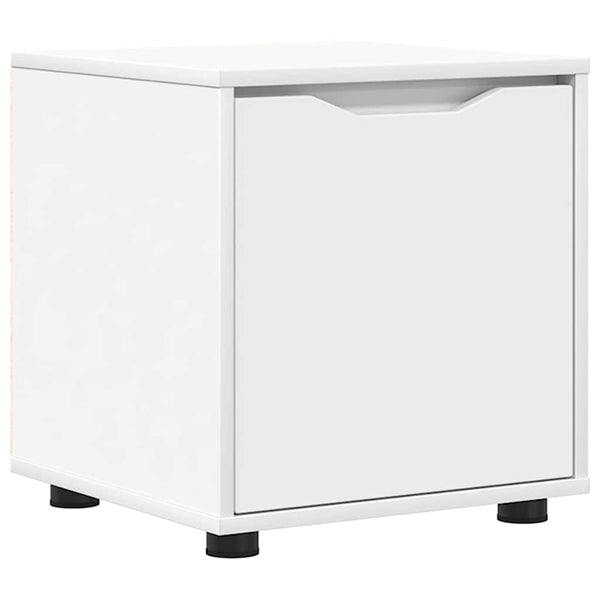 Weißer Badezimmerschrank Holzwerkstoff 40,5 cm