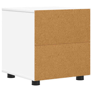 Weißer Badezimmerschrank Holzwerkstoff 40,5 cm