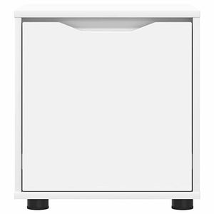 Weißer Badezimmerschrank Holzwerkstoff 40,5 cm