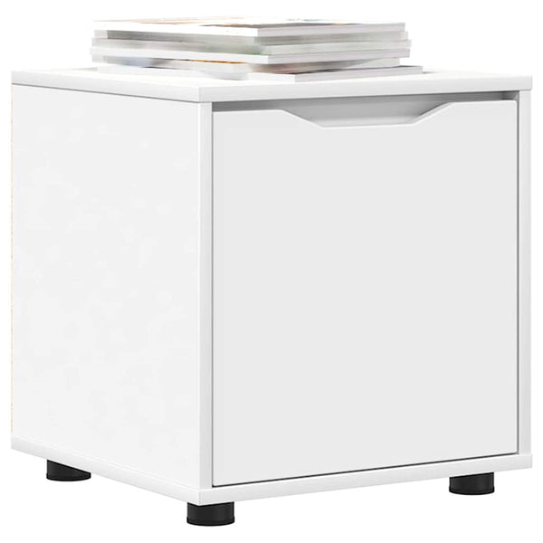 Weißer Badezimmerschrank Holzwerkstoff 40,5 cm