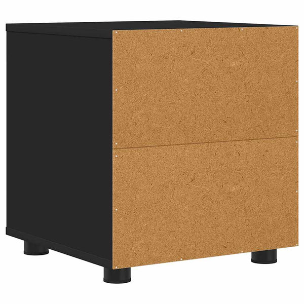 Schwarzer Badezimmerschrank Holz