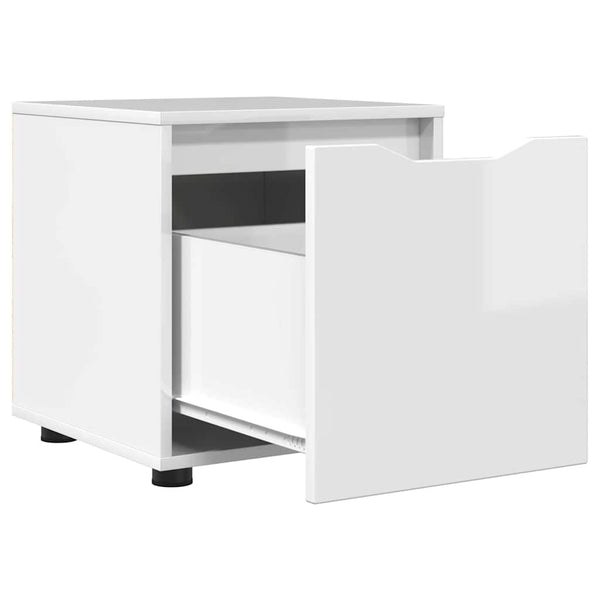Hochglanz Badezimmerschrank Weiß