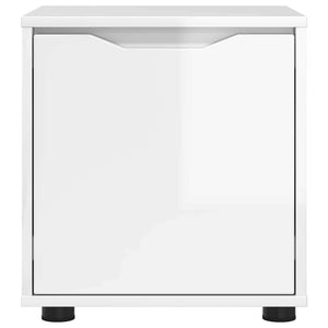 Hochglanz Badezimmerschrank Weiß
