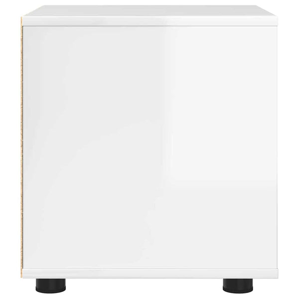Hochglanz Badezimmerschrank Weiß