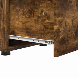 Badschrank Geräucherte Eiche 40,5x40x44 cm