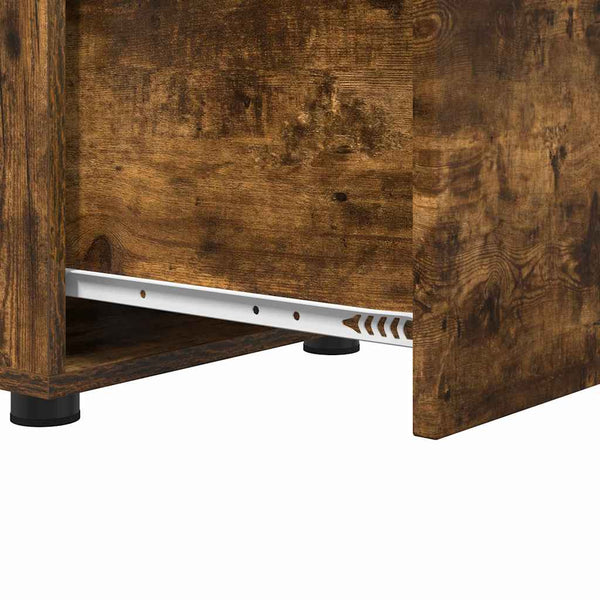 Badschrank Geräucherte Eiche 40,5x40x44 cm
