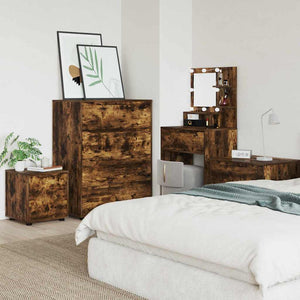 Badschrank Geräucherte Eiche 40,5x40x44 cm
