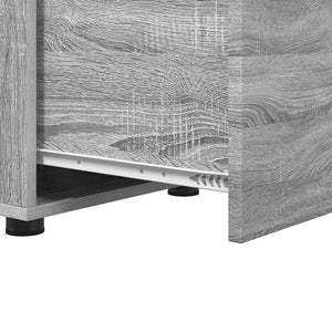 Grauer Badschrank Sonoma, 40,5 cm