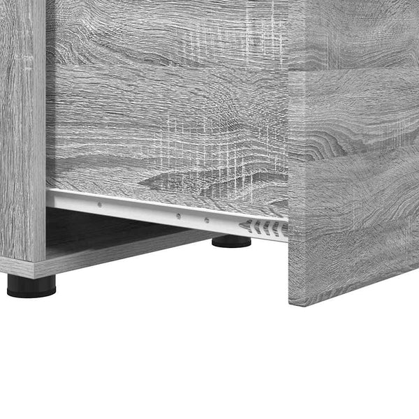 Grauer Badschrank Sonoma, 40,5 cm