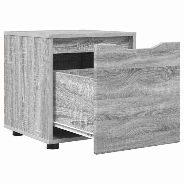 Grauer Badschrank Sonoma, 40,5 cm