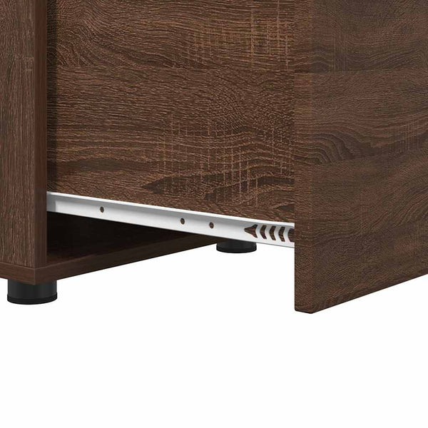 Braun Eiche Badschrank 40,5x40x44 cm
