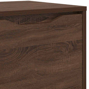 Braun Eiche Badschrank 40,5x40x44 cm