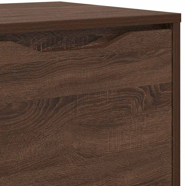 Braun Eiche Badschrank 40,5x40x44 cm
