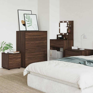 Braun Eiche Badschrank 40,5x40x44 cm