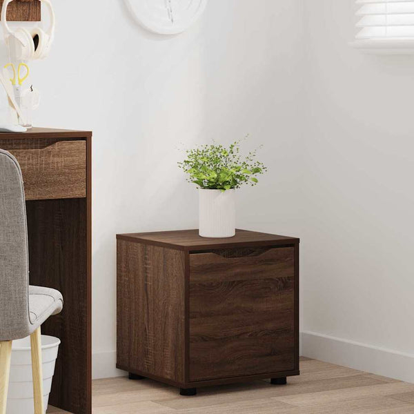 Braun Eiche Badschrank 40,5x40x44 cm