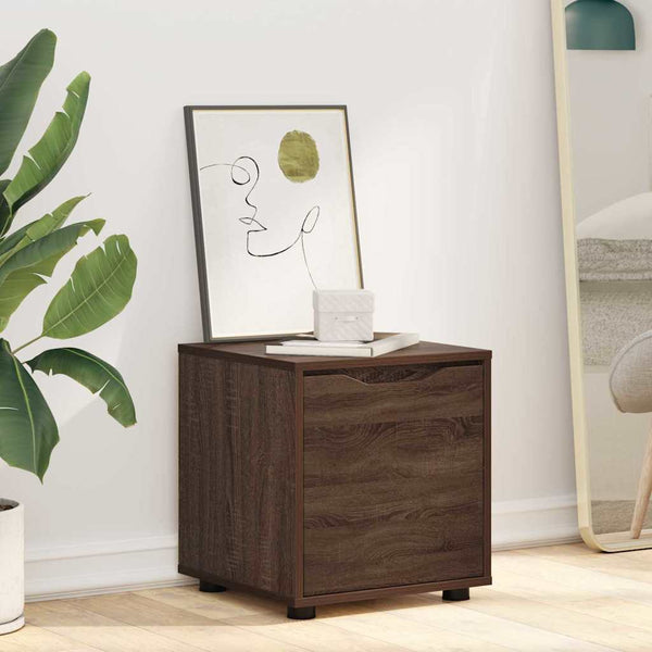 Braun Eiche Badschrank 40,5x40x44 cm