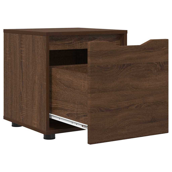 Braun Eiche Badschrank 40,5x40x44 cm