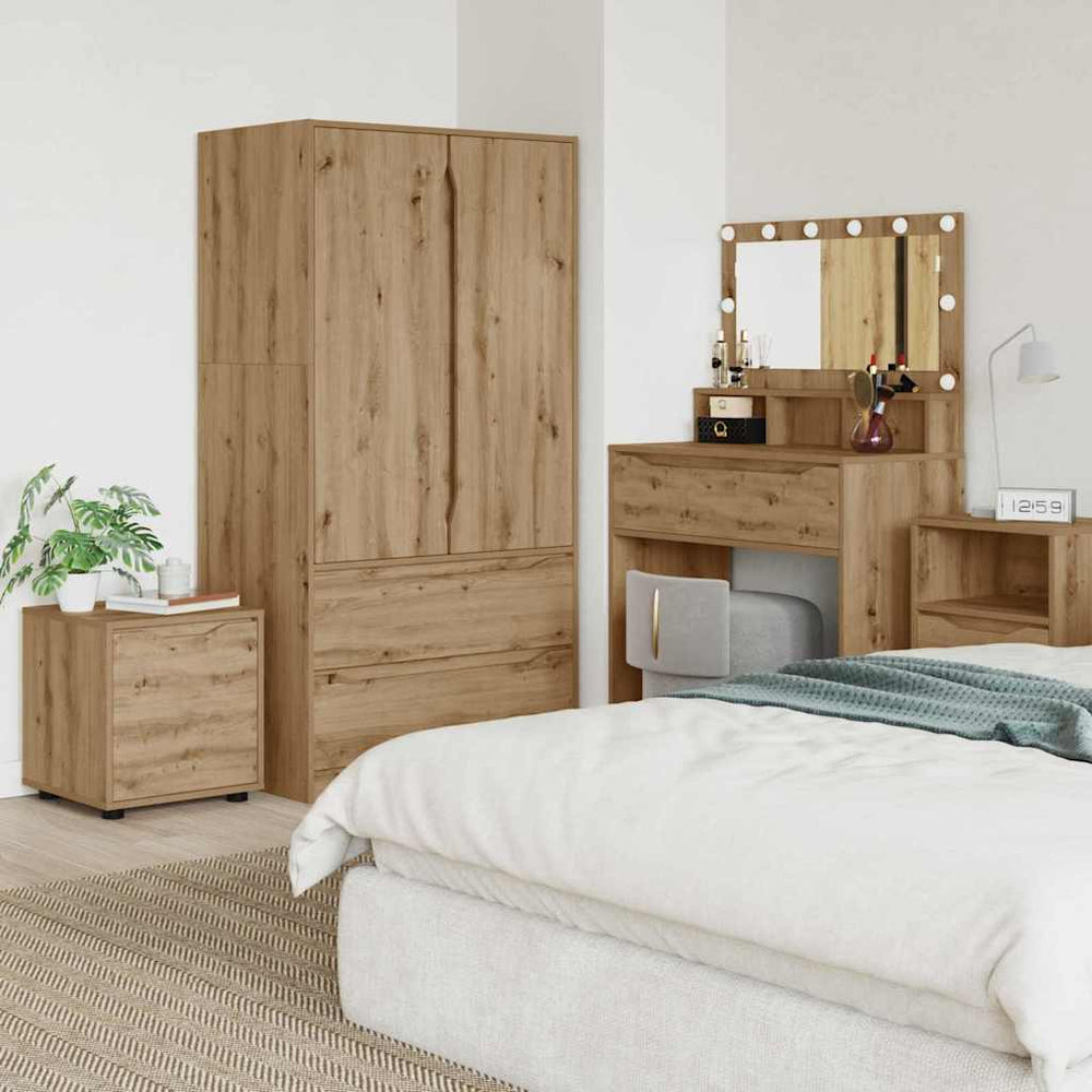 Badezimmerschrank Artisan Eiche 40cm