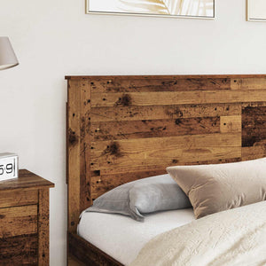 vidaXL Tête de lit avec tête de lit en bois de récupération 200 cm en bois d'ingénierie