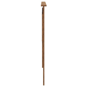 vidaXL Tête de lit avec tête de lit en bois de récupération 200 cm en bois d'ingénierie