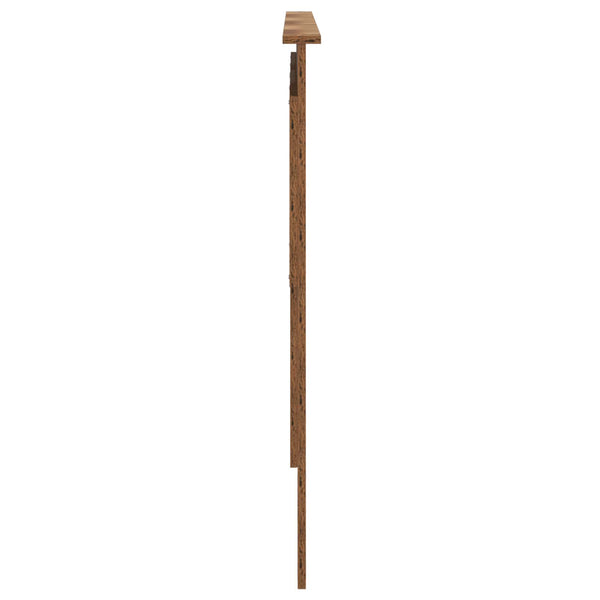 vidaXL Tête de lit avec tête de lit en bois de récupération 200 cm en bois d'ingénierie