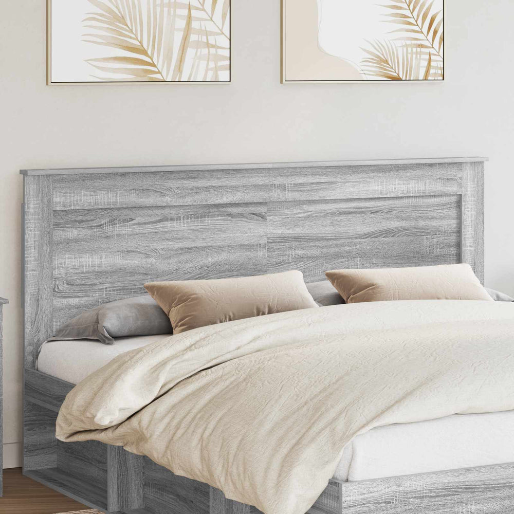Graues Sonoma Kopfteil 180 cm