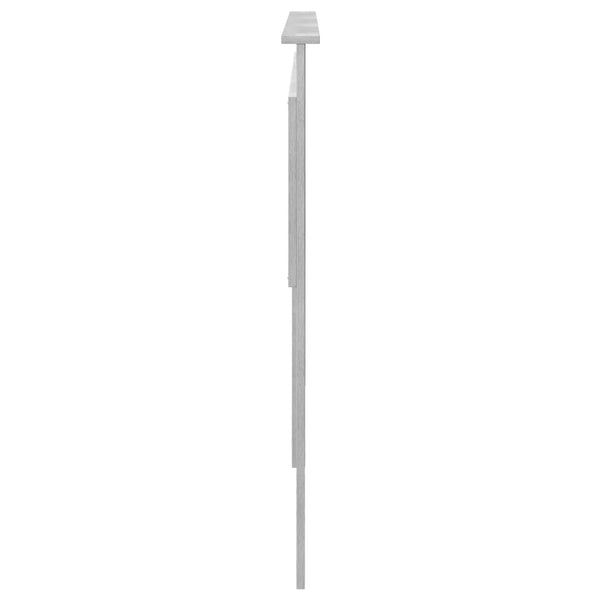 Graues Sonoma Kopfteil 180 cm