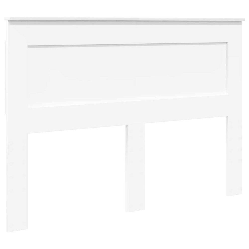 Weißes Kopfteil 160 cm aus Holzwerkstoff