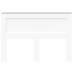 vidaXL Tête de lit avec tête de lit Blanc 160 cm Bois d'ingénierie