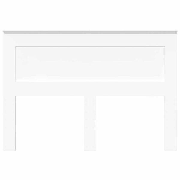 vidaXL Tête de lit avec tête de lit Blanc 160 cm Bois d'ingénierie