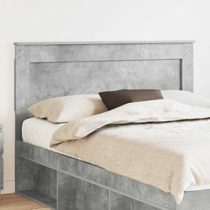 Kopfteil 160 cm Beton Grau Holzwerkstoff