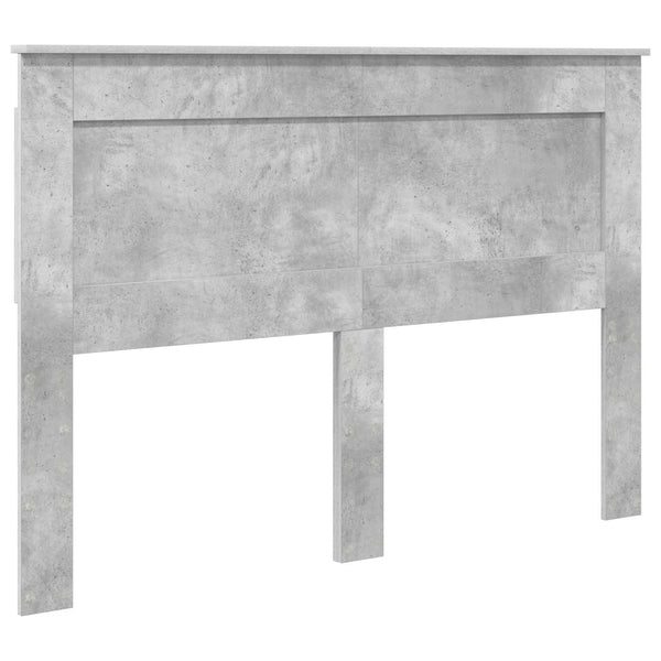 Kopfteil 160 cm Beton Grau Holzwerkstoff