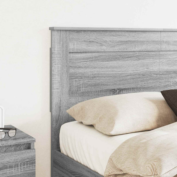 Kopfteil Grau Sonoma 160 cm