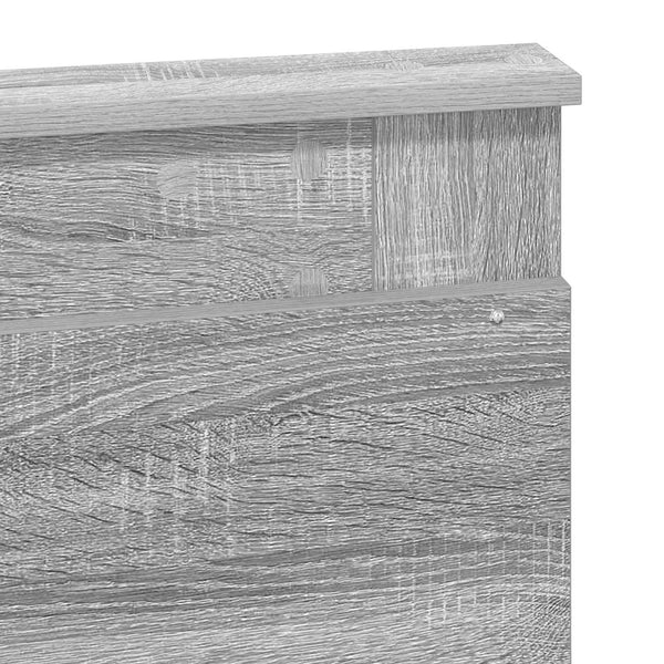 Graues Sonoma Kopfteil 150 cm