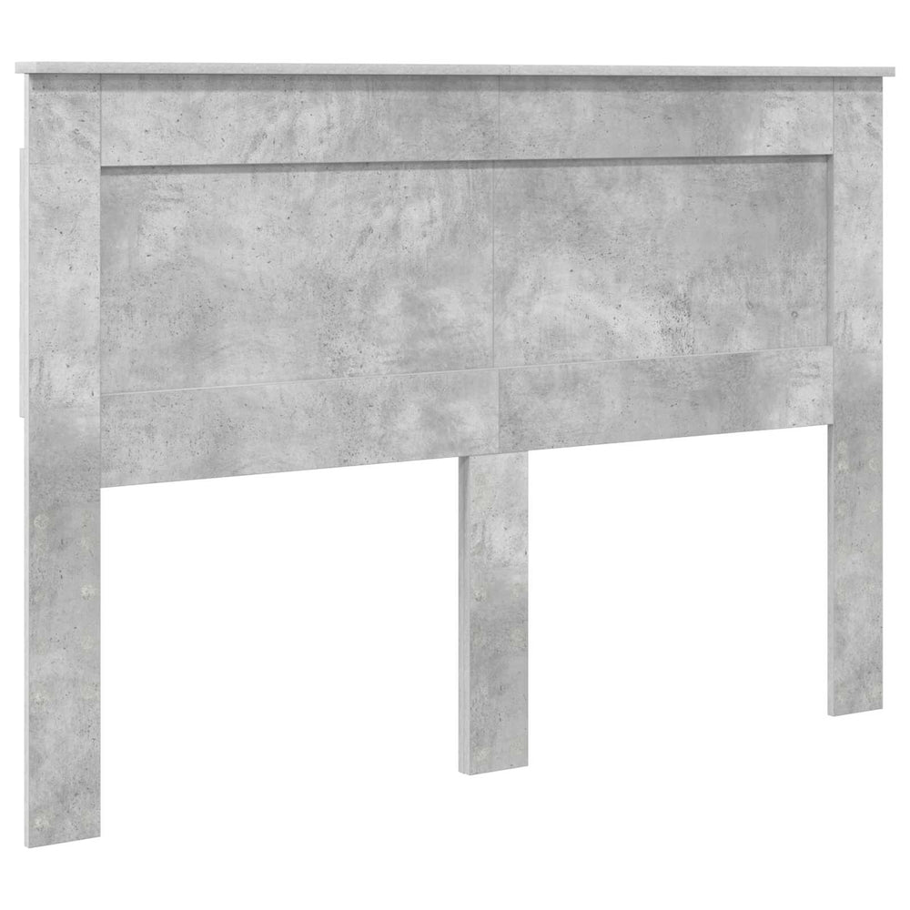 Kopfteil Grau Beton 140 cm
