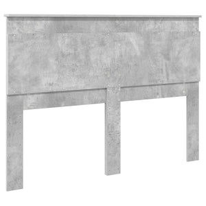 Kopfteil Grau Beton 140 cm