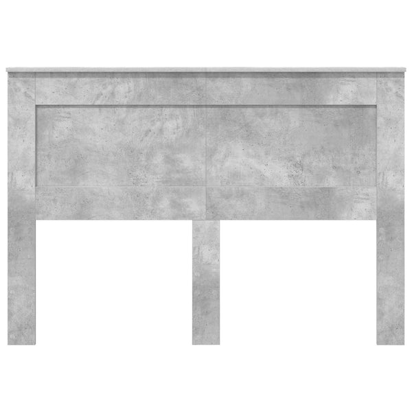 Kopfteil Grau Beton 140 cm