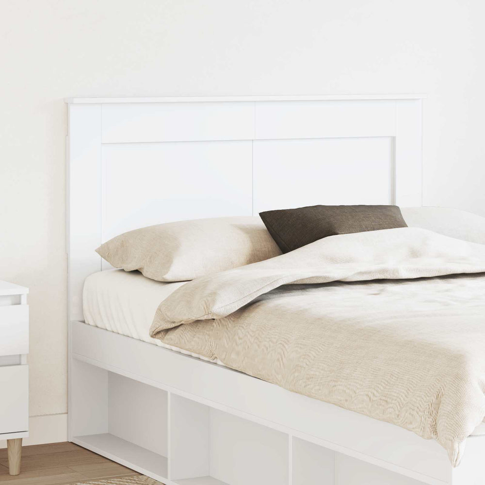 Weißes Kopfteil 135 cm