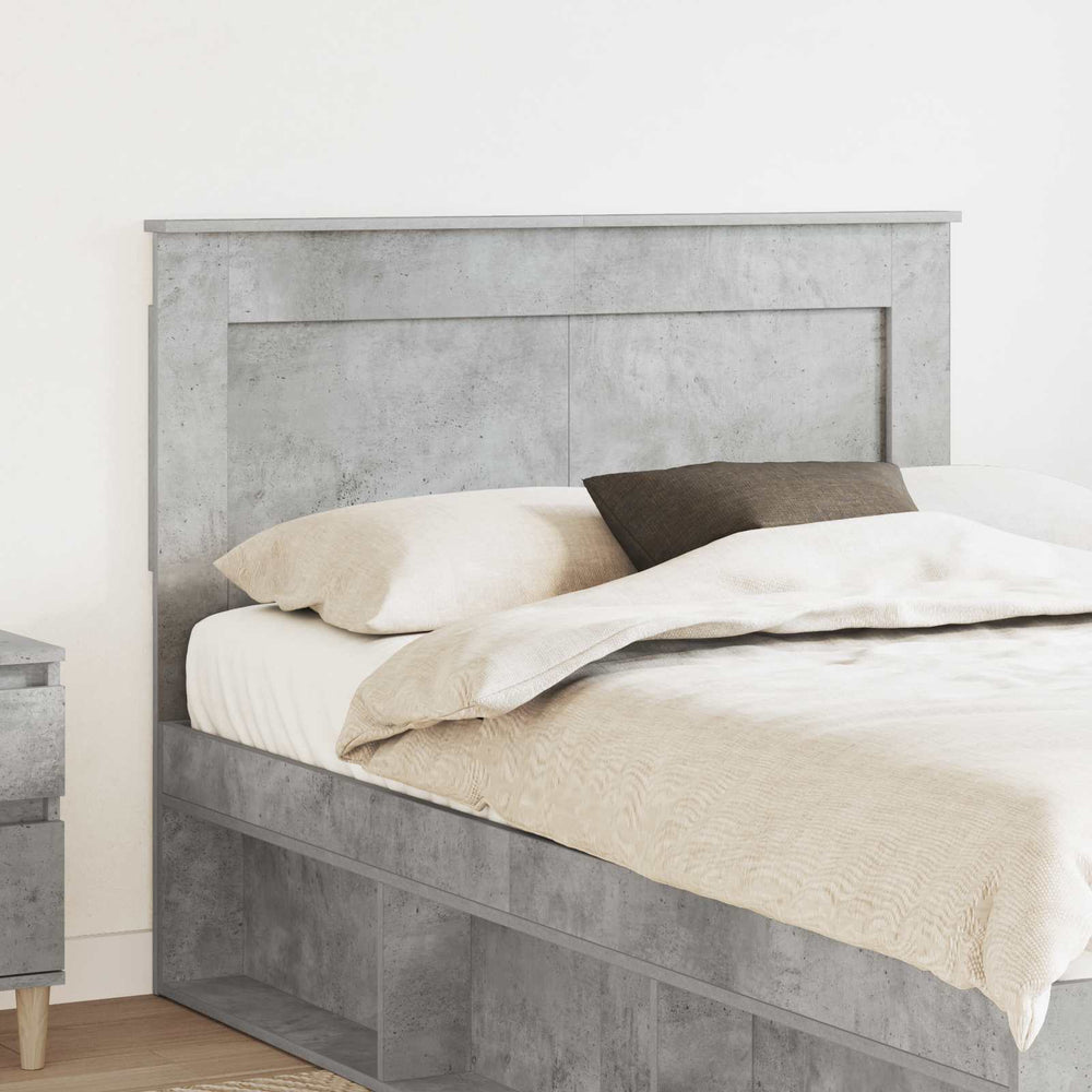 Kopfteil Beton Grau 120 cm