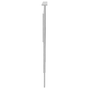 Kopfteil Beton Grau 120 cm