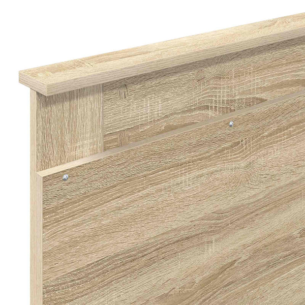 vidaXL Tête de lit Sonoma Chêne 100 cm Bois d'ingénierie