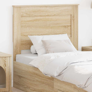 vidaXL Tête de lit Sonoma Chêne 100 cm Bois d'ingénierie