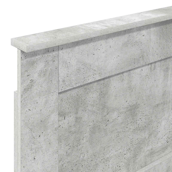 Kopfteil Beton Grau 100 cm