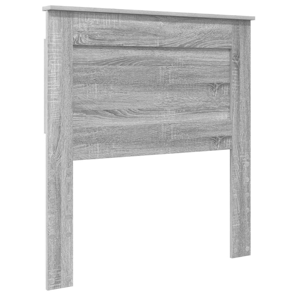 Graues Sonoma Kopfteil 100 cm