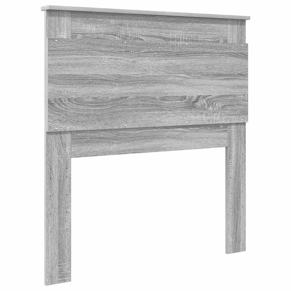 Graues Sonoma Kopfteil 100 cm