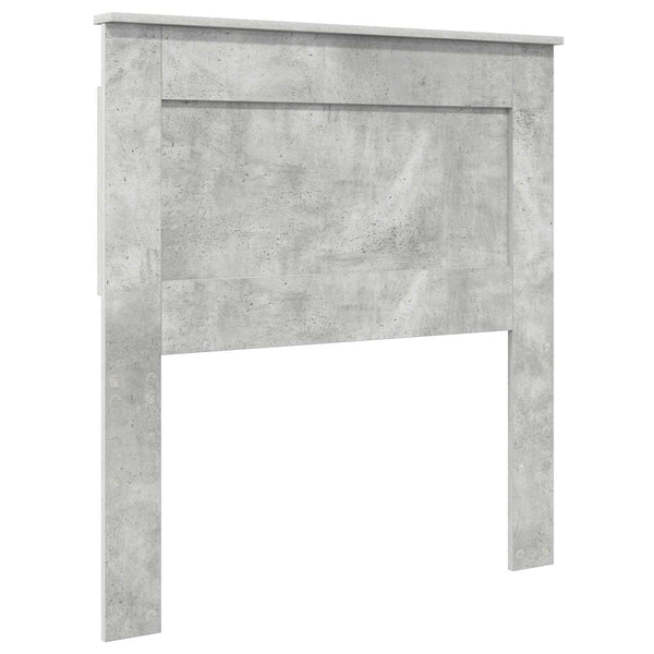 Graues Beton-Kopfteil 80 cm